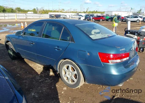2006 Hyundai Sonata Gls V6/Lx V6 z USA, uszkodzony, nr VIN 5NPEU46F96H047214